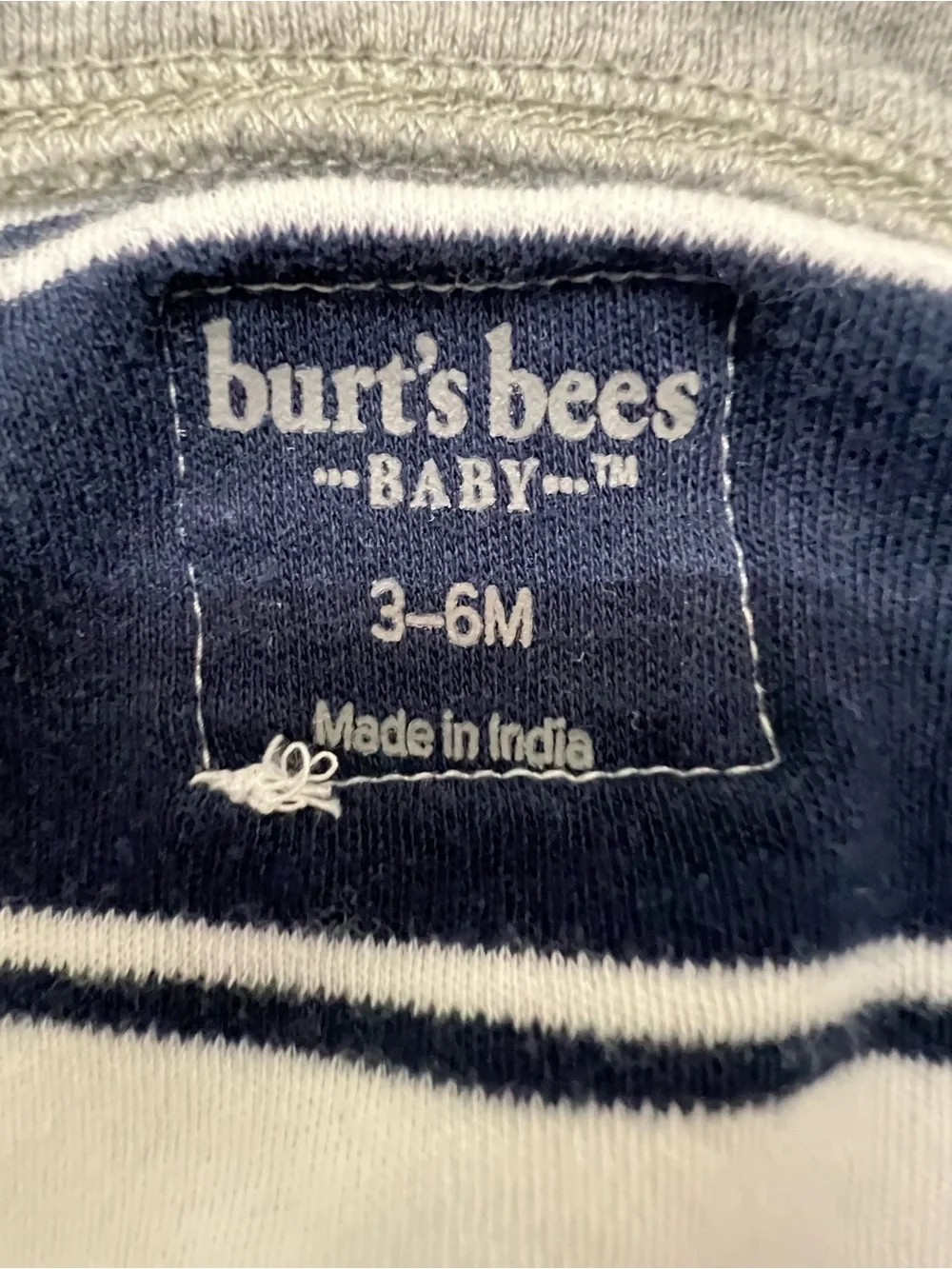 Mixed Lot of 4 3-6 mo one piece pajamas Burts Bees Mud Pie M+A Baby boy